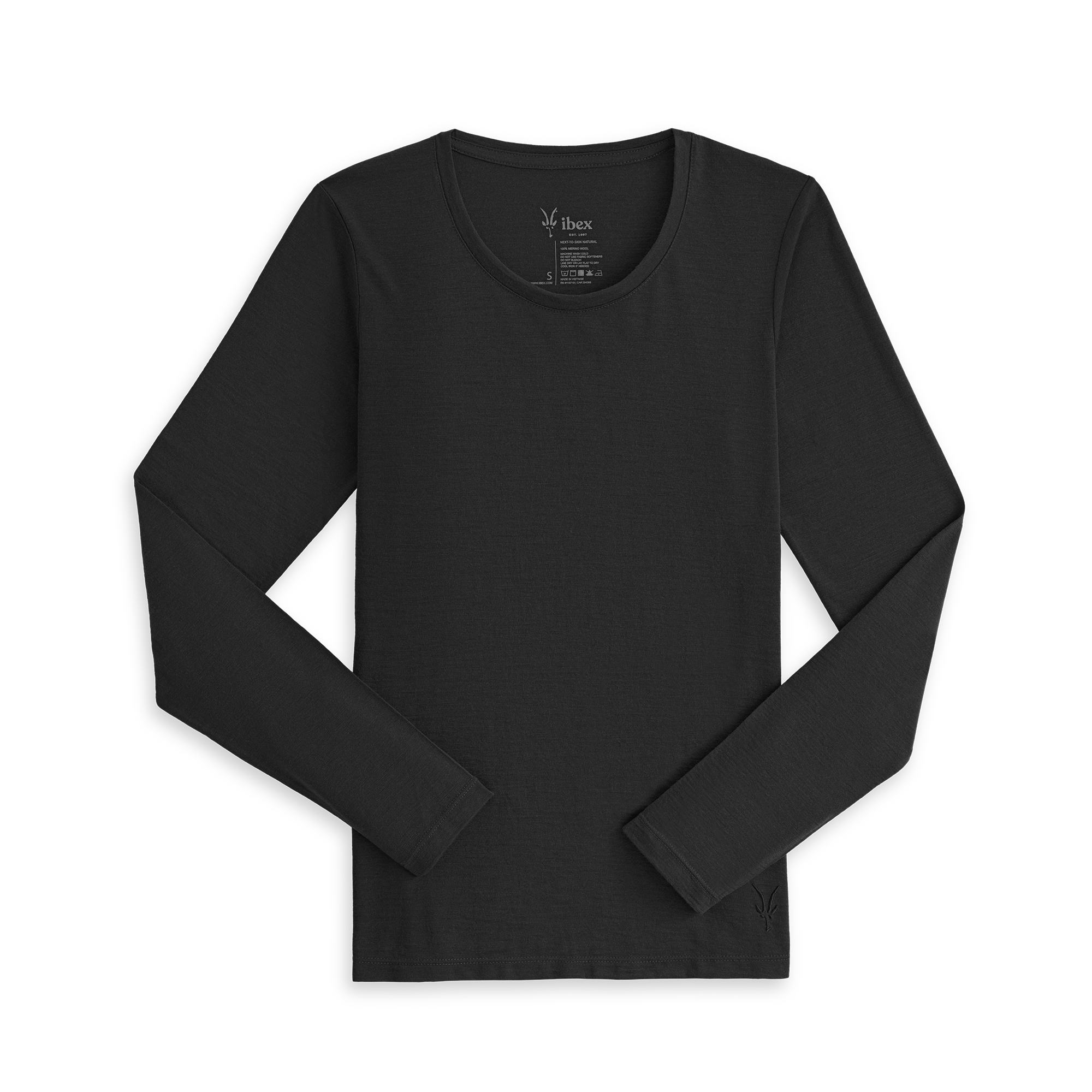 Women's 24 Hour Long Sleeve Low Crew – IBEX Women's 24 Hour Long Sleeve Low Crew – IBEX