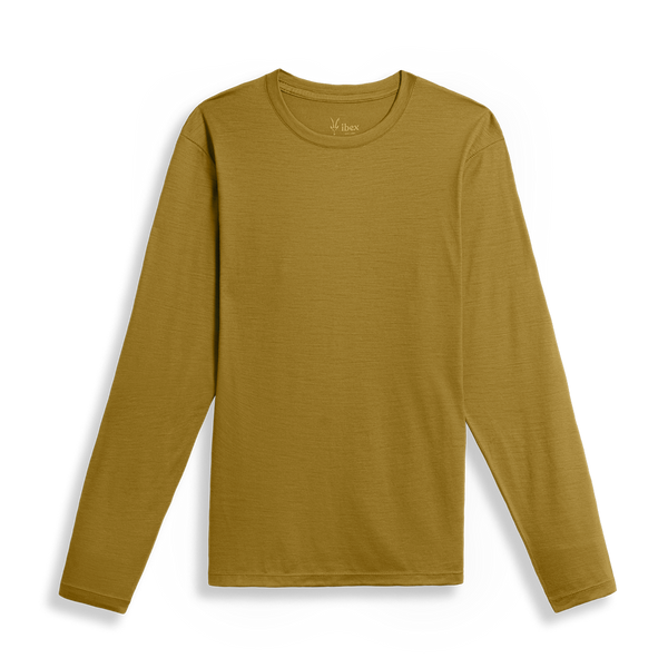 Men's 24 Hour Merino Wool Long Sleeve Crew | Ibex – IBEX