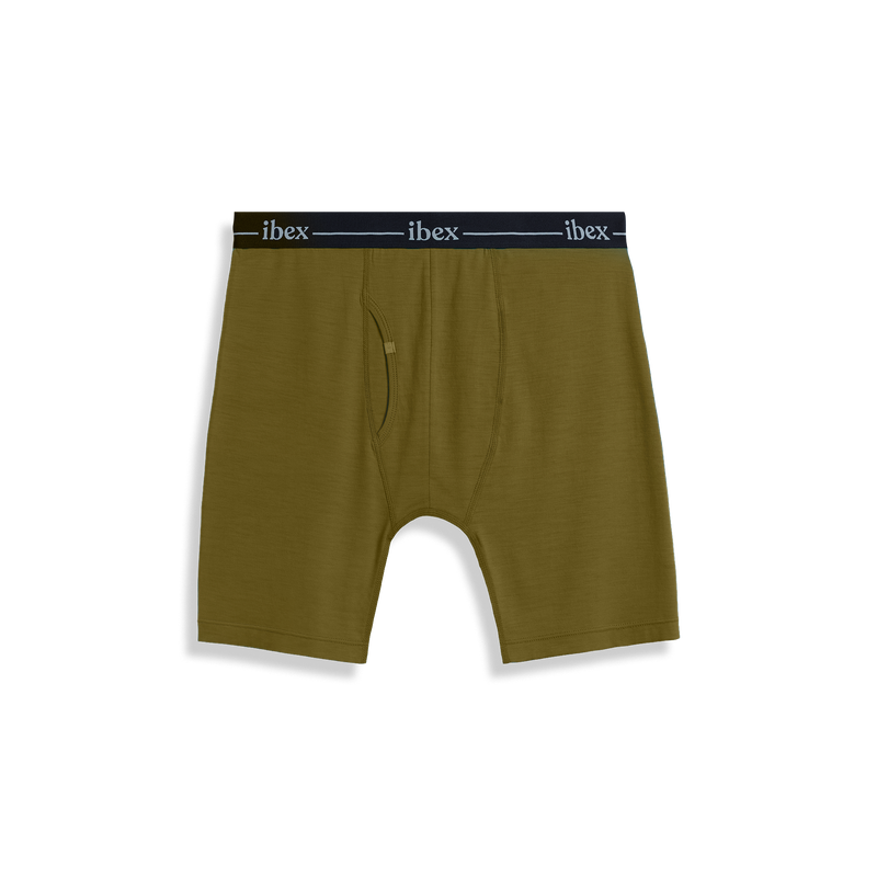 Men's Natural Long Boxer Brief