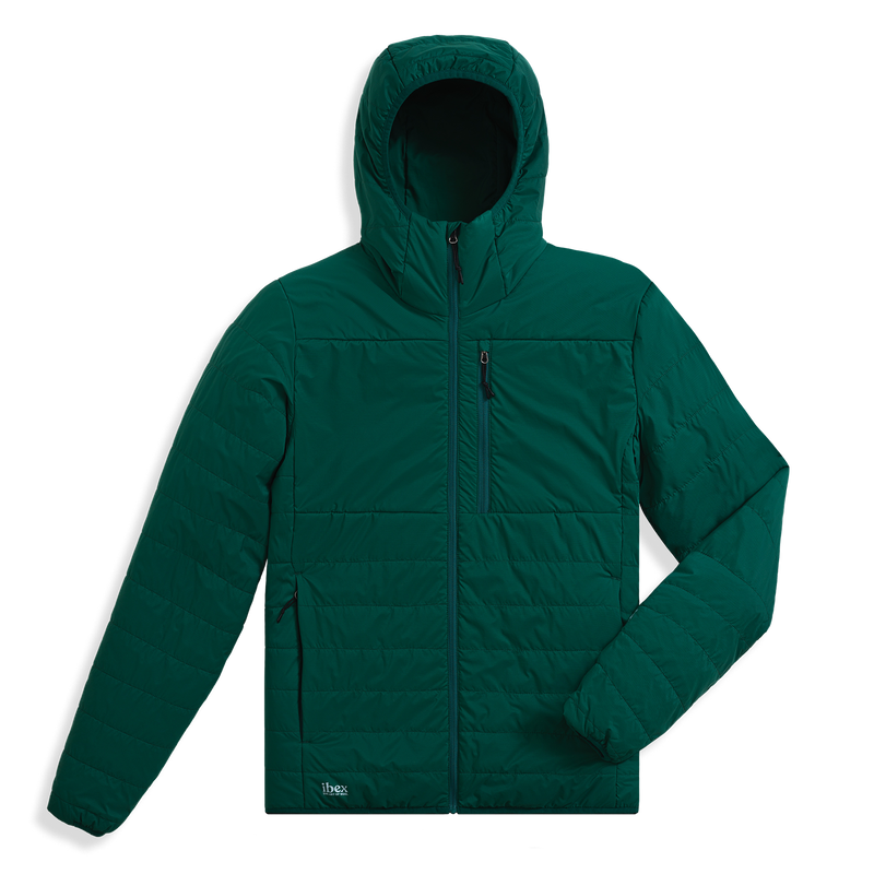 Men s Wool Aire Hoodie Deep Ocean XXL