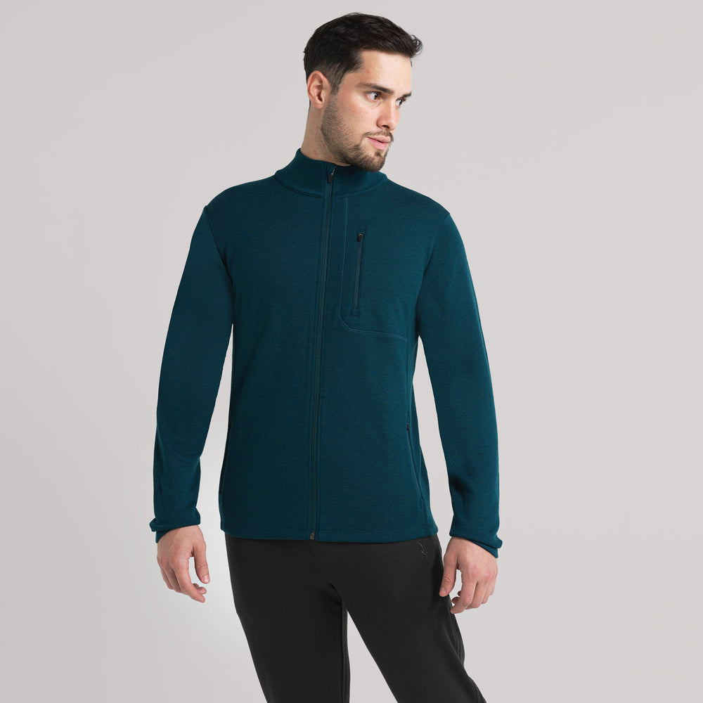 Studio model is 6'1" and wearing a size Medium