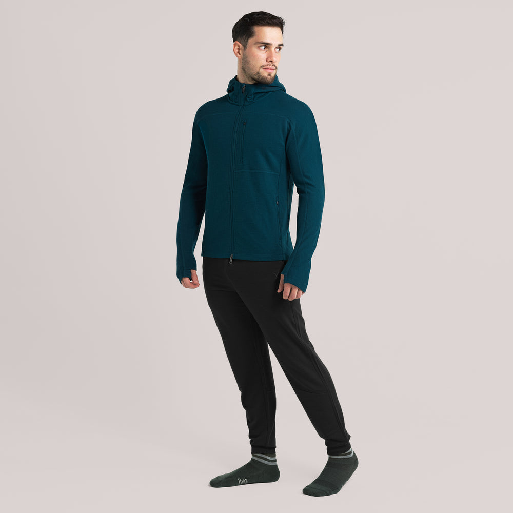 Studio model is 6'1" and wearing a size Large