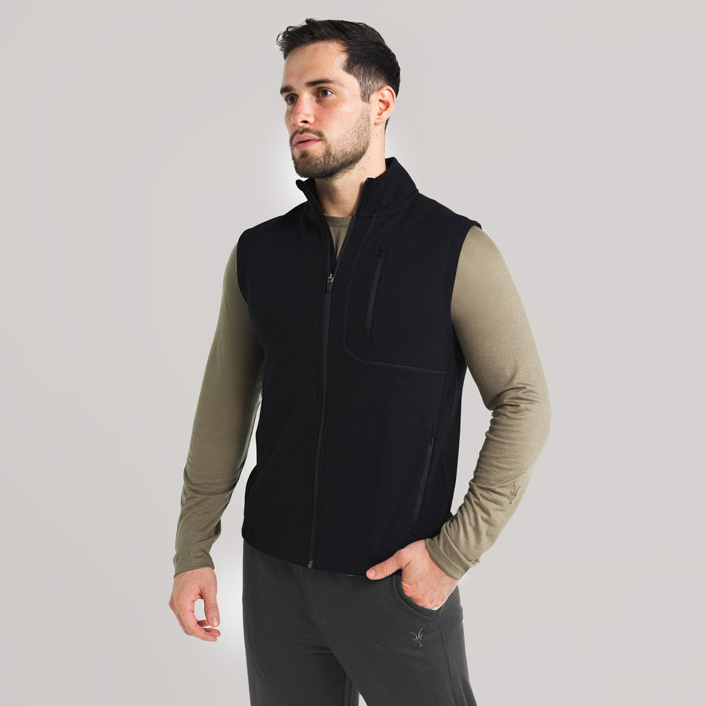 Studio model is 6'1" and wearing a size Large
