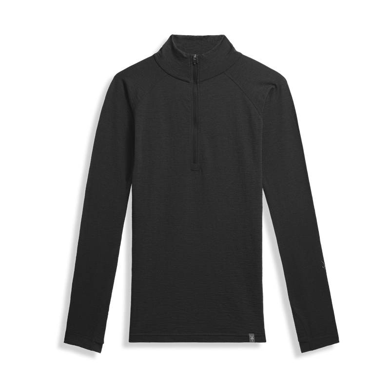 Zip Merino Wool Midweight Base Layer Women's Base Layer Long