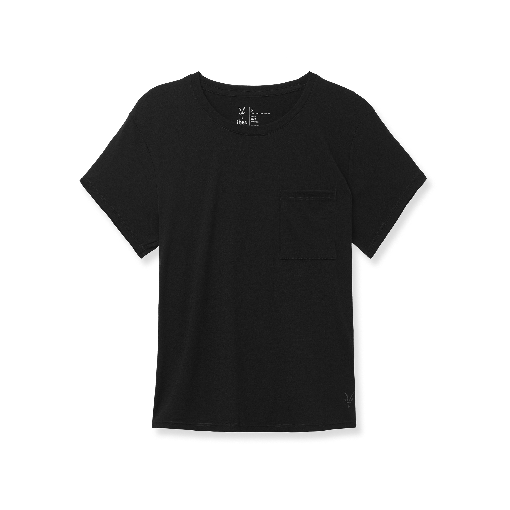 Women's Goat Pocket Short Sleeve Tee