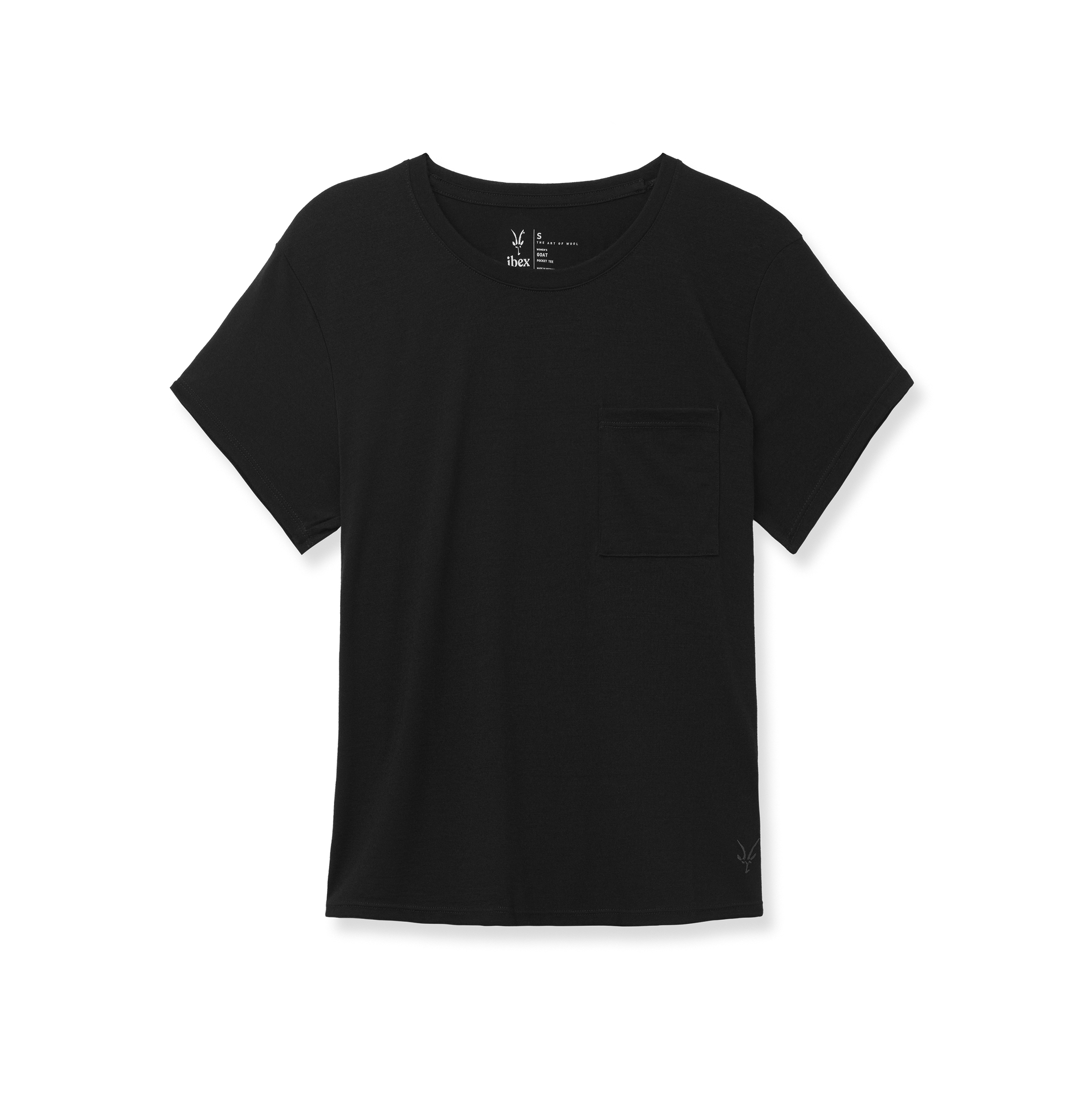 Women's Goat Pocket Short Sleeve Tee