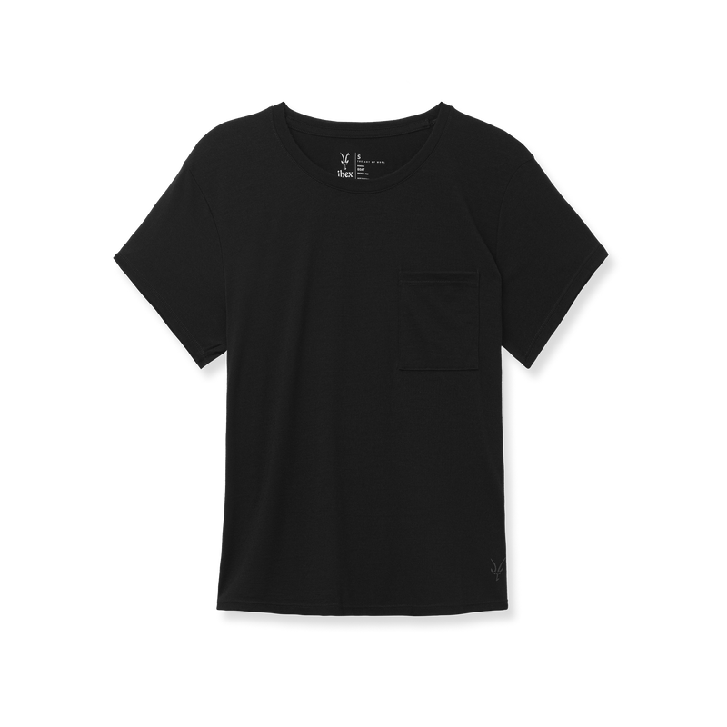 Women's Goat Pocket Short Sleeve Tee
