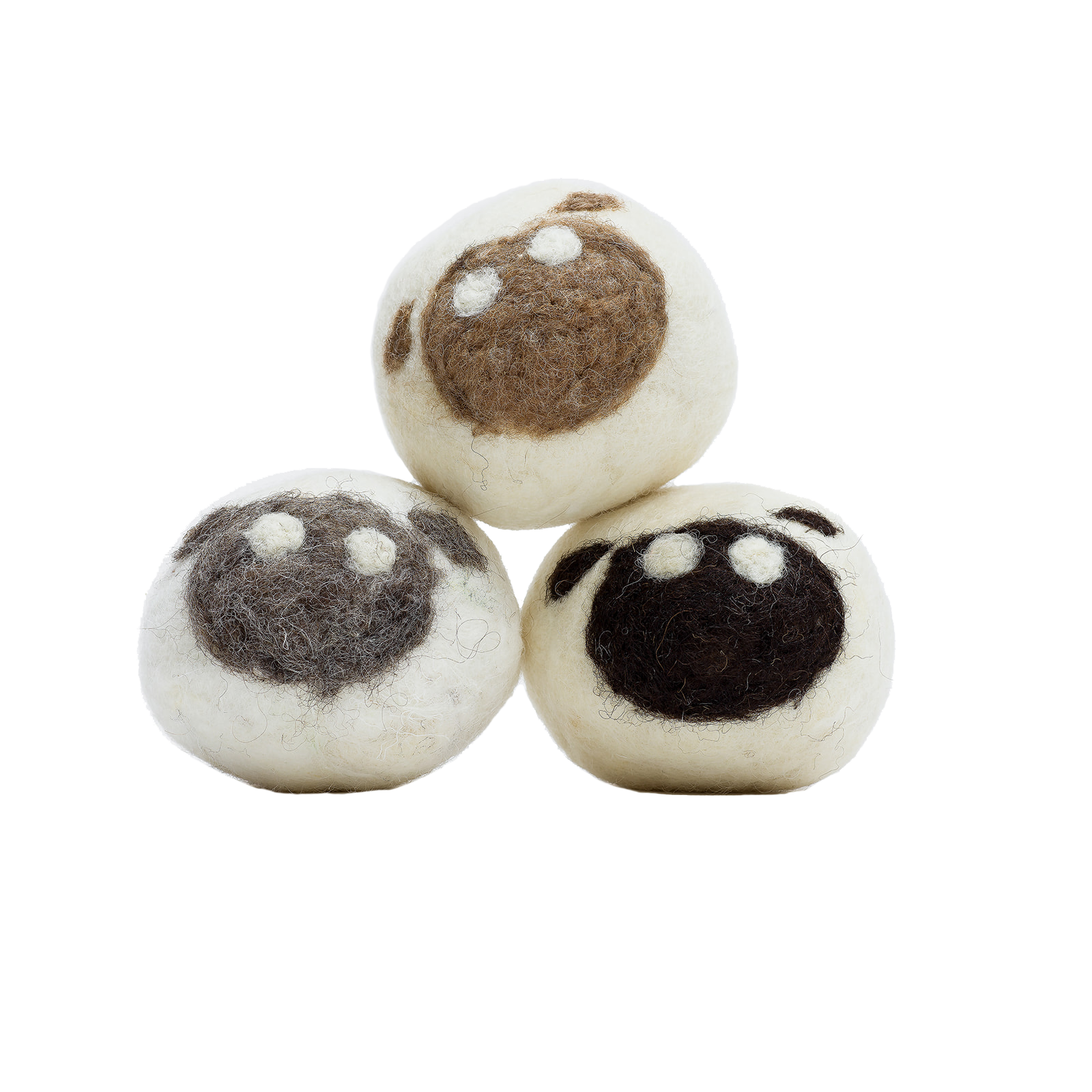 100% Wool Dryer Puffs