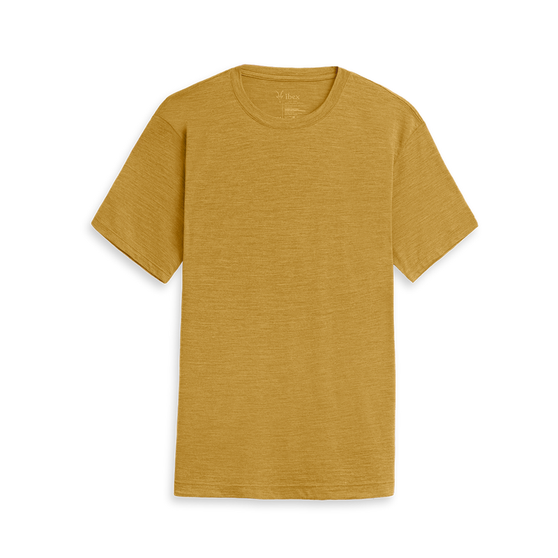 Round Neck Plain Men's Trendy Sweatshirt Yellow, Machine wash at