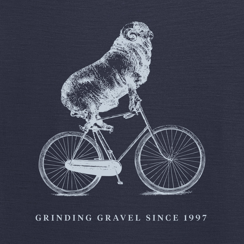 Men's 24 Hour Long Sleeve Art Tee: Grinding Gravel
