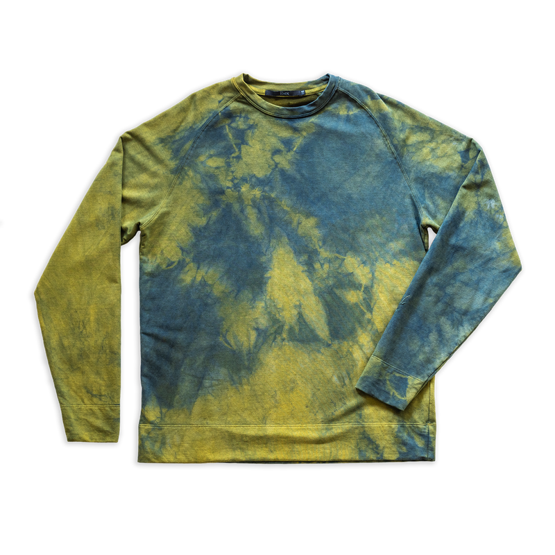 Men's Tranquil Natural Tie-Dye Long Sleeve Pullover - SOLD OUT