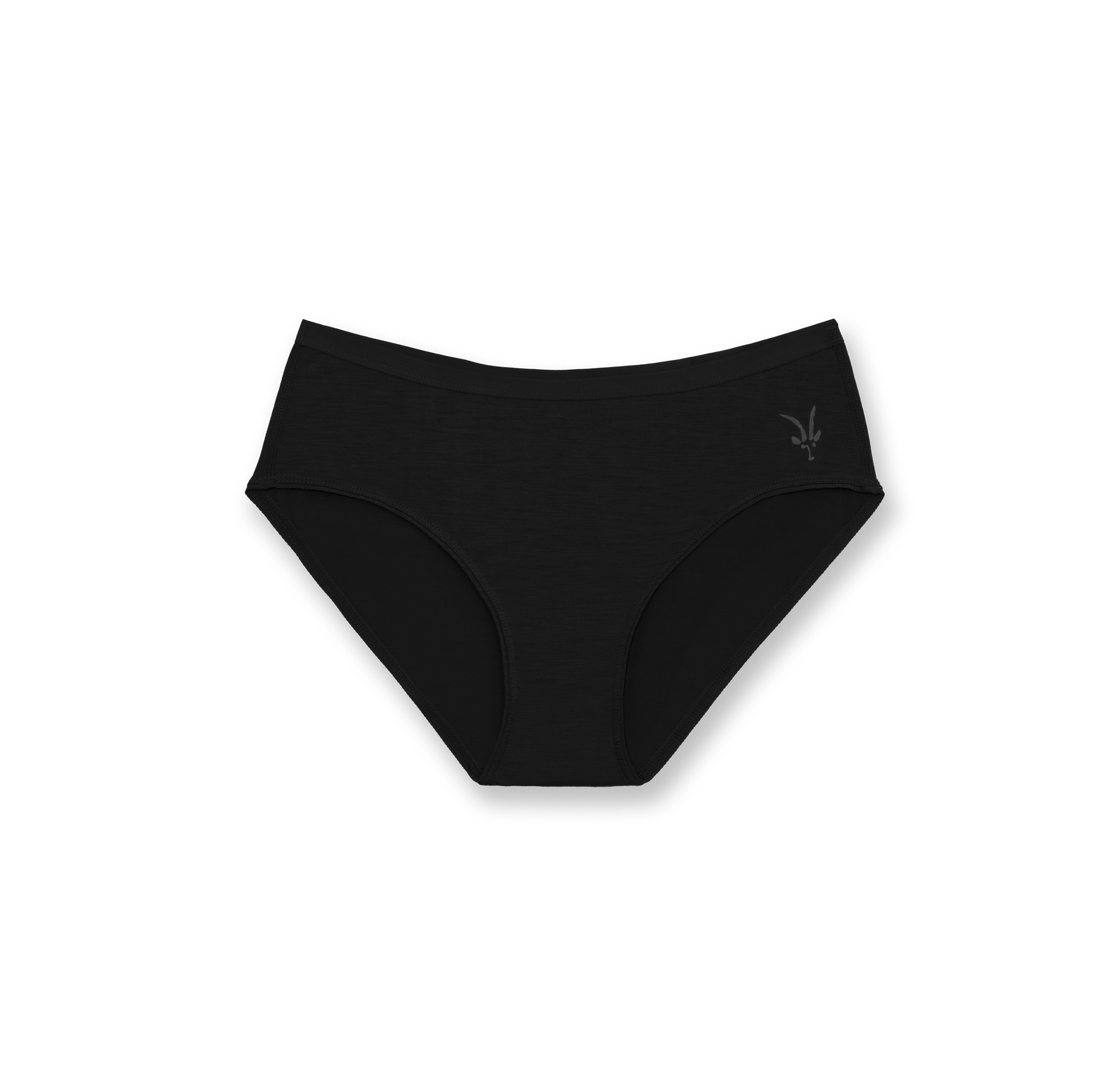 Soft Women Boxer Shorts * Organic 100% Merino Wool Underwear Panties * Black