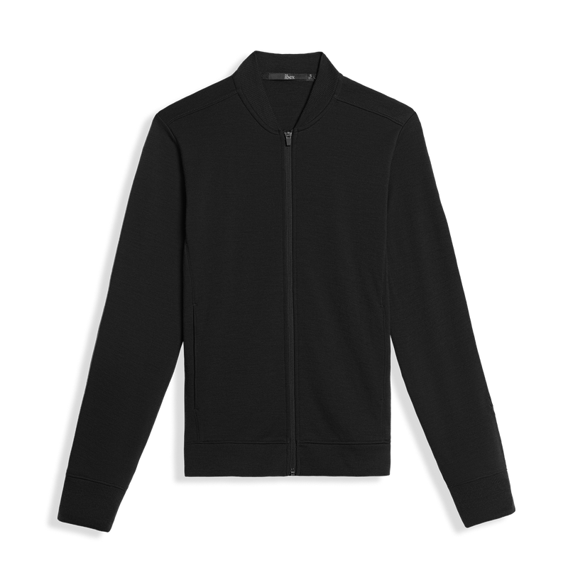 Youth Fleece Jackets Jacquard fleece, Full length Zipper, Elastic Cuffs &  waist, Side Seam inset pockets, Black Mountain Apparel USA