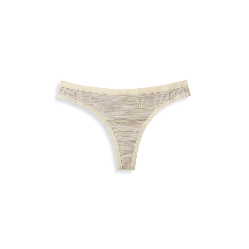 Women's Merino Wool Thong Underwear