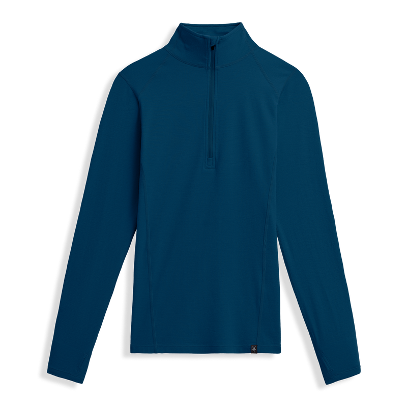 PARADOX - Merino Blend 3/4 zip top on Designer Wardrobe